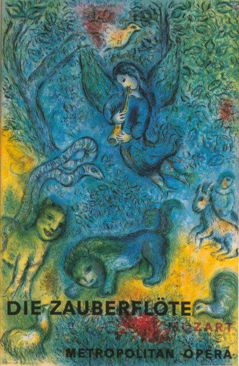 Chagall, Marc -  La Flûte Enchantée (The Magic Flute)